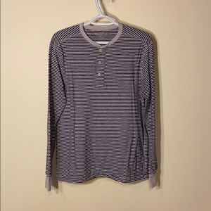 J. Crew long sleeve quarter button-up
